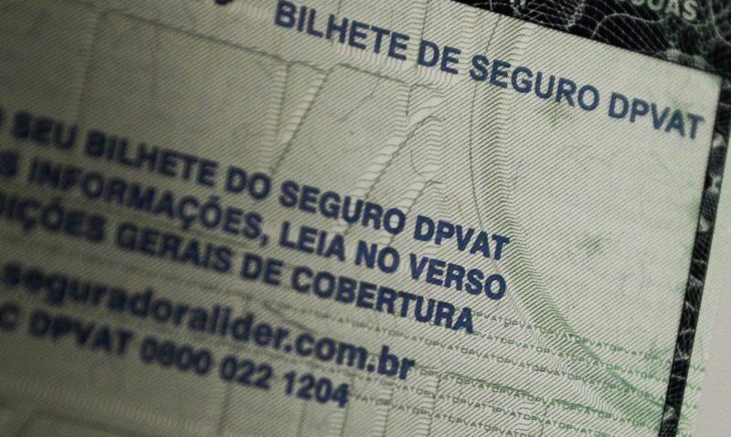 Motoristas ficarão isentos de pagar DPVAT em 2022