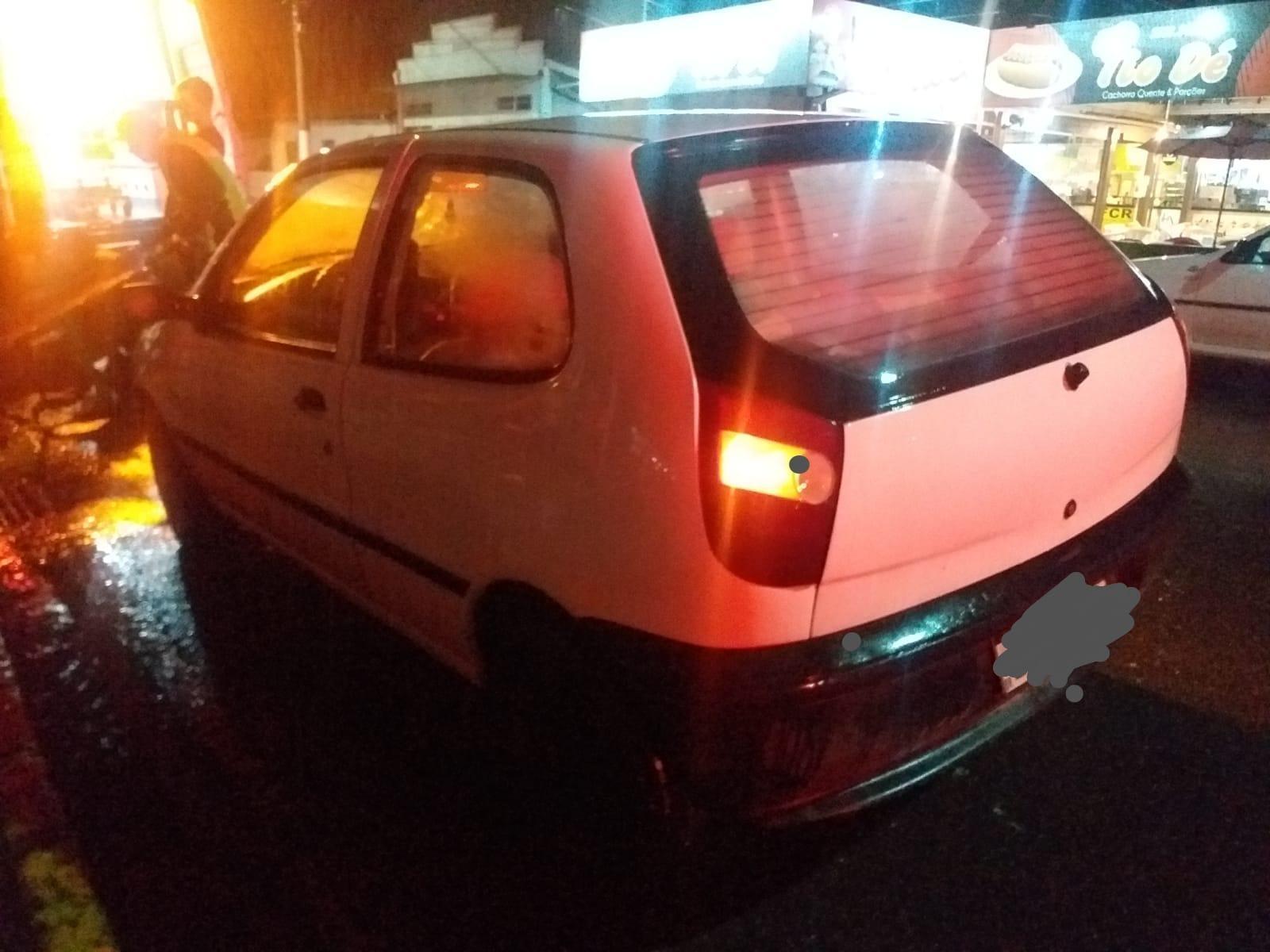 Mulher fica ferida após ser atropelada no centro de Ituporanga
