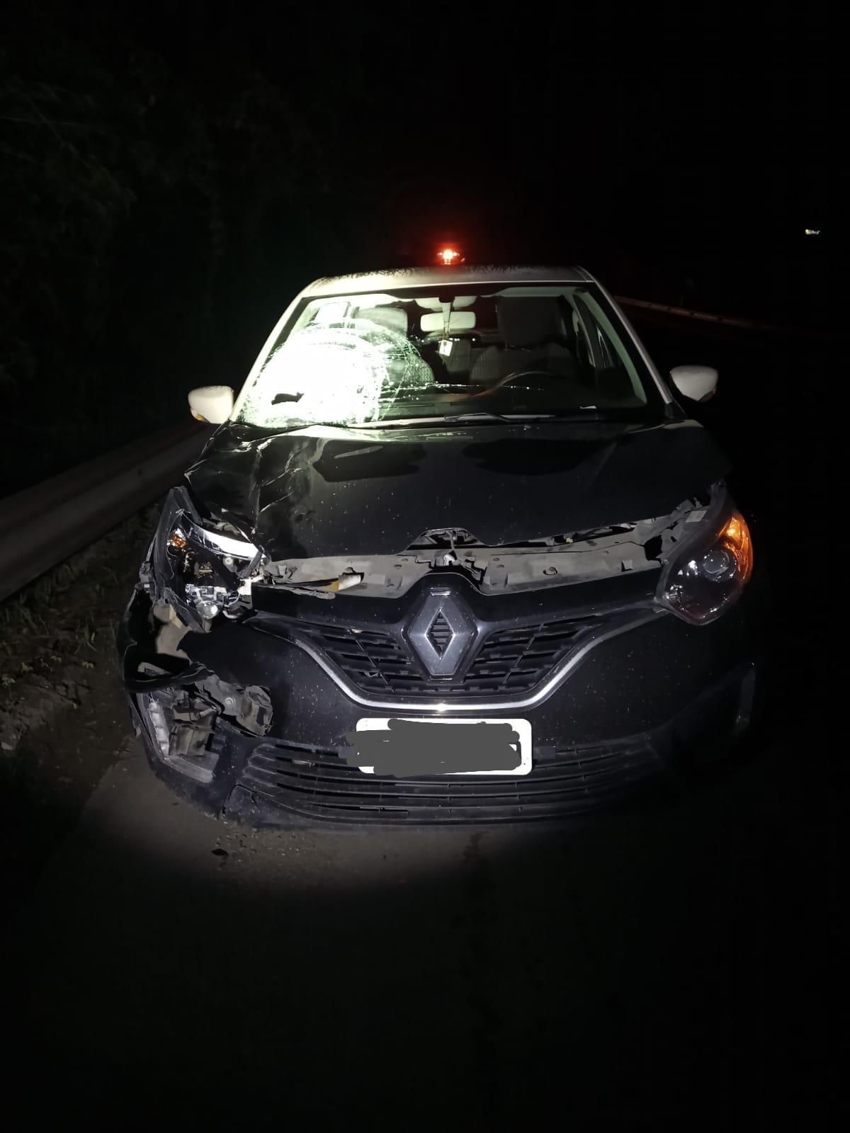 Mulher morre atropelada na BR-470