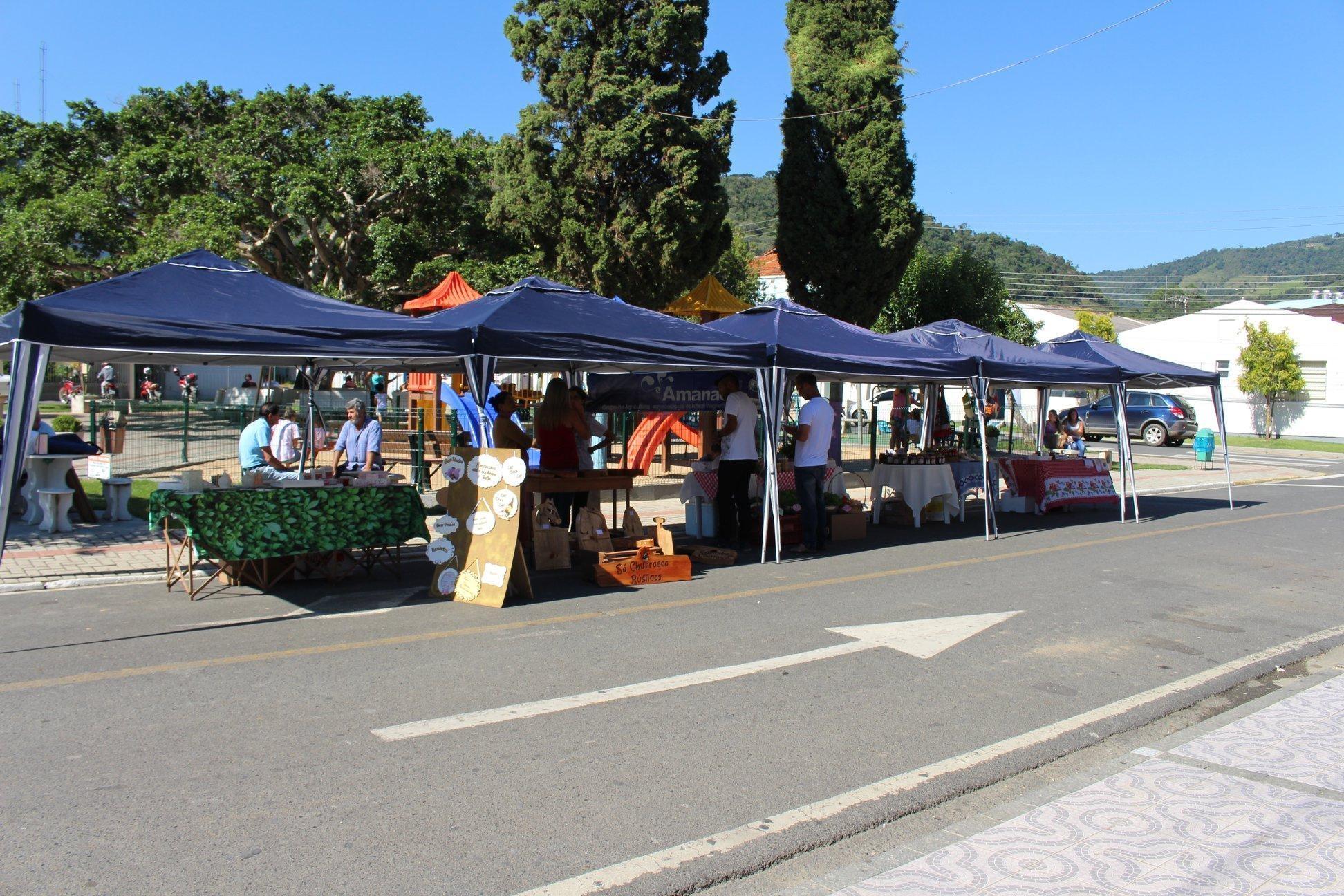 Município de Alfredo Wagner volta a realizar a feira da agricultura familiar