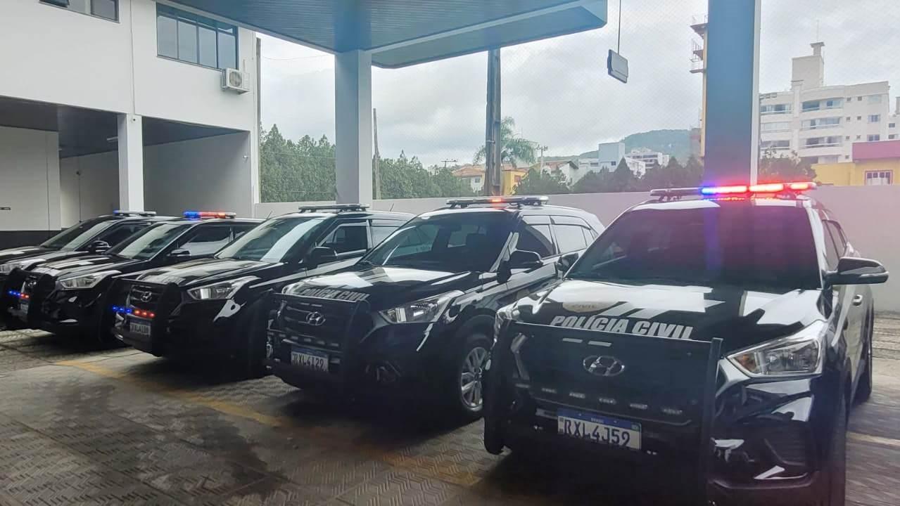 Municípios do Alto Vale são beneficiados com novas viaturas para Polícia Civil