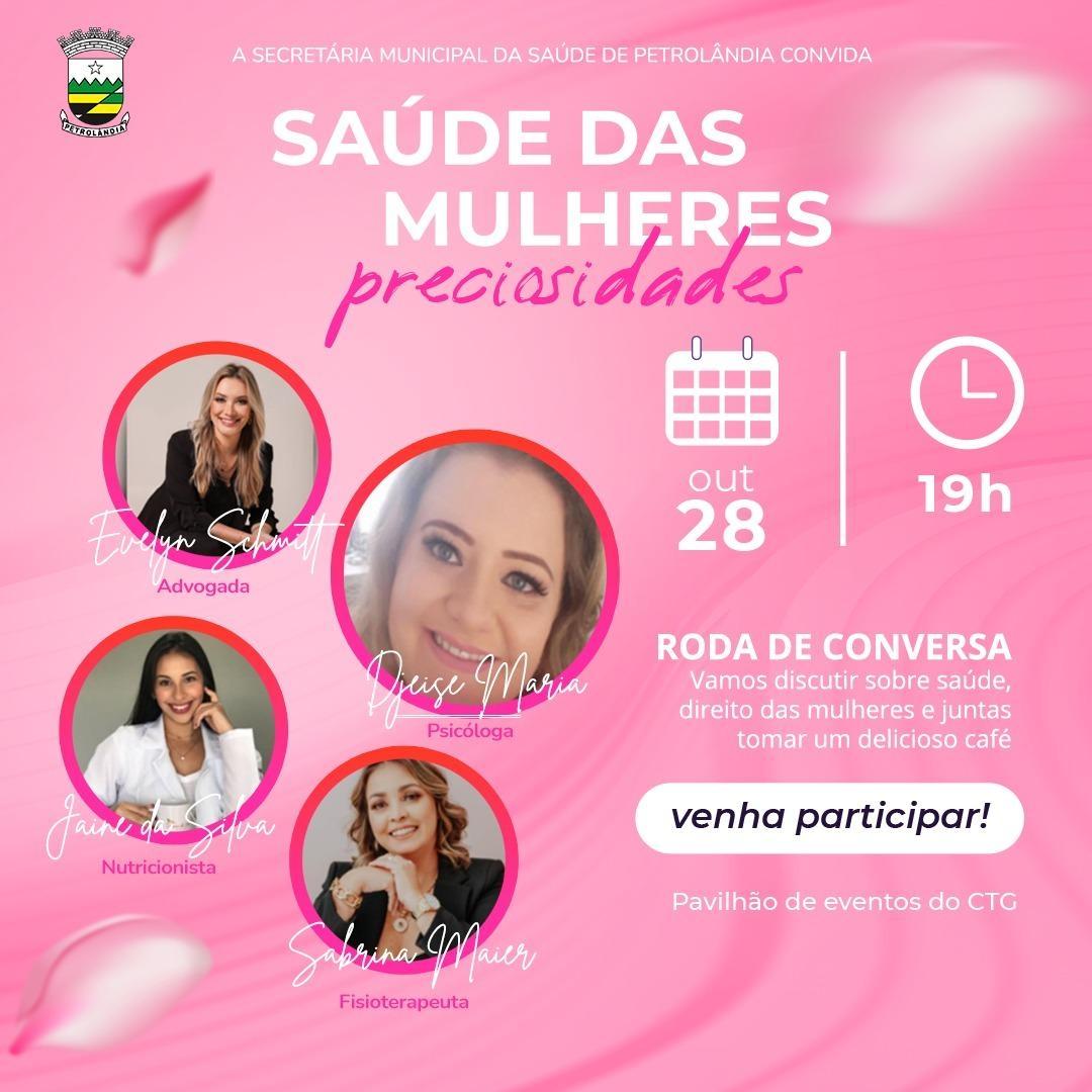 Na noite dessa sexta-feira (28) tem evento especial para as mulheres em Petrolândia