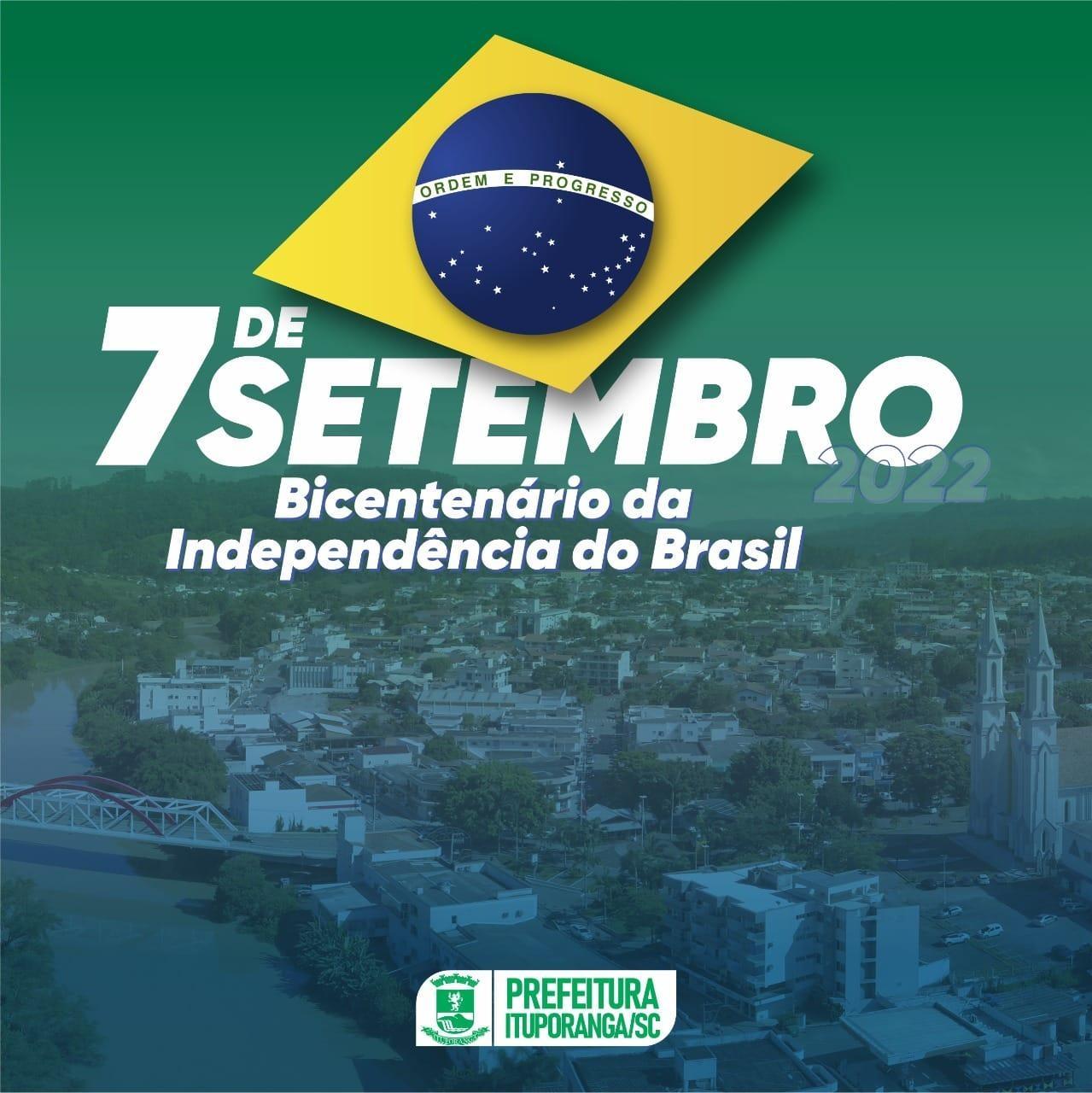 Neste domingo (11) tem desfile em comemoração ao 7 de setembro  em Ituporanga e Stammtisch