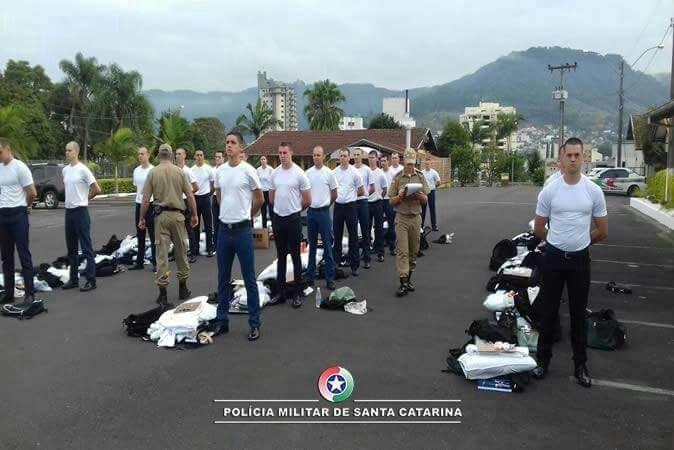 13º Batalhão de Rio do Sul recebe 30 alunos soldados 