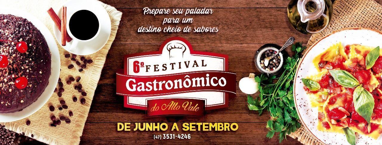 Abertas inscrições para o Festival Gastronômico do Alto Vale
