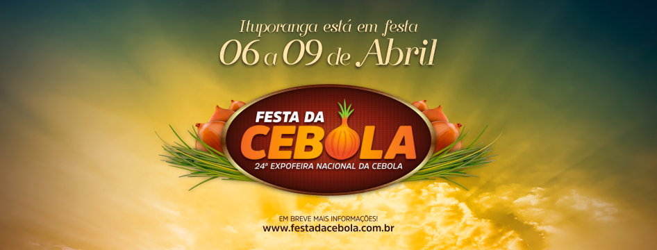 Abertas inscrições para participar da exposição de cebola durante a Expofeira Nacional em Ituporanga
