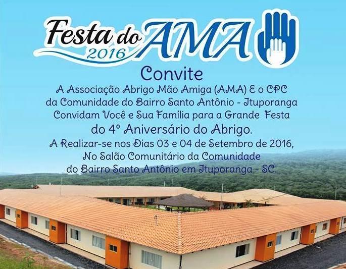 Abrigo Mão Amiga promove almoço festivo em comemoração aos quatro anos de funcionamento da entidade