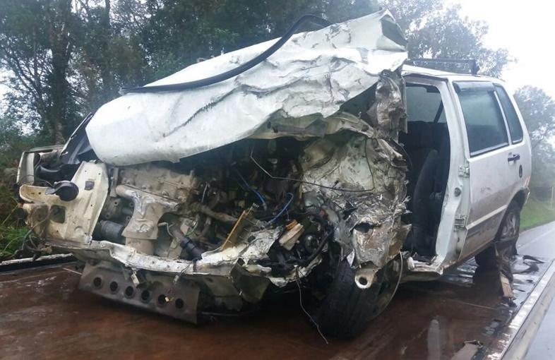 Acidente mata uma pessoa na BR-470, em Pouso Redondo