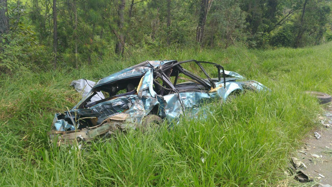 Acidente mata uma pessoa na BR-470, em Pouso Redondo