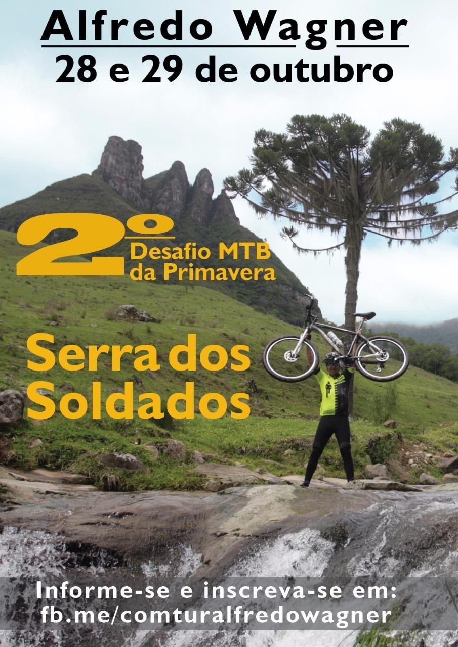 Alfredo Wagner sedia o 2º Desafio Montain Bike de Primavera