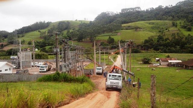 Alto Vale ganha nova subestação de energia elétrica 