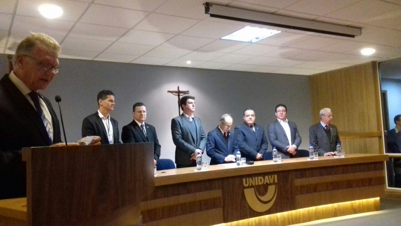 Aula inaugural do Curso de Medicina da Unidavi foi realizada, em Rio do Sul   