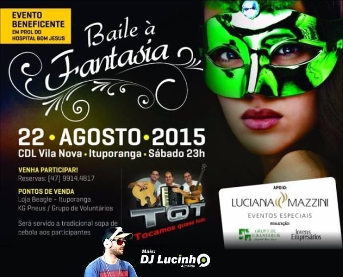 Baile a fantasia em prol do Hospital Bom Jesus será realizado neste sábado em Ituporanga