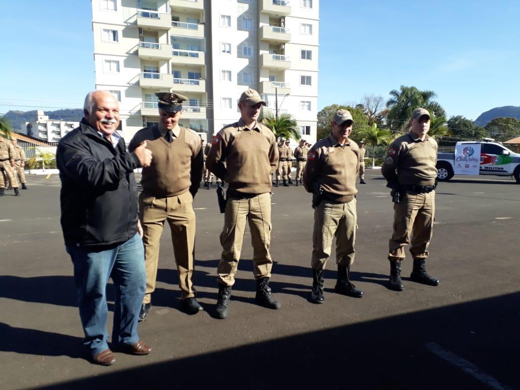 Batalhão da Polícia Militar de Rio do Sul comemora  24 anos de trabalhos aqui na Região do Alto Vale