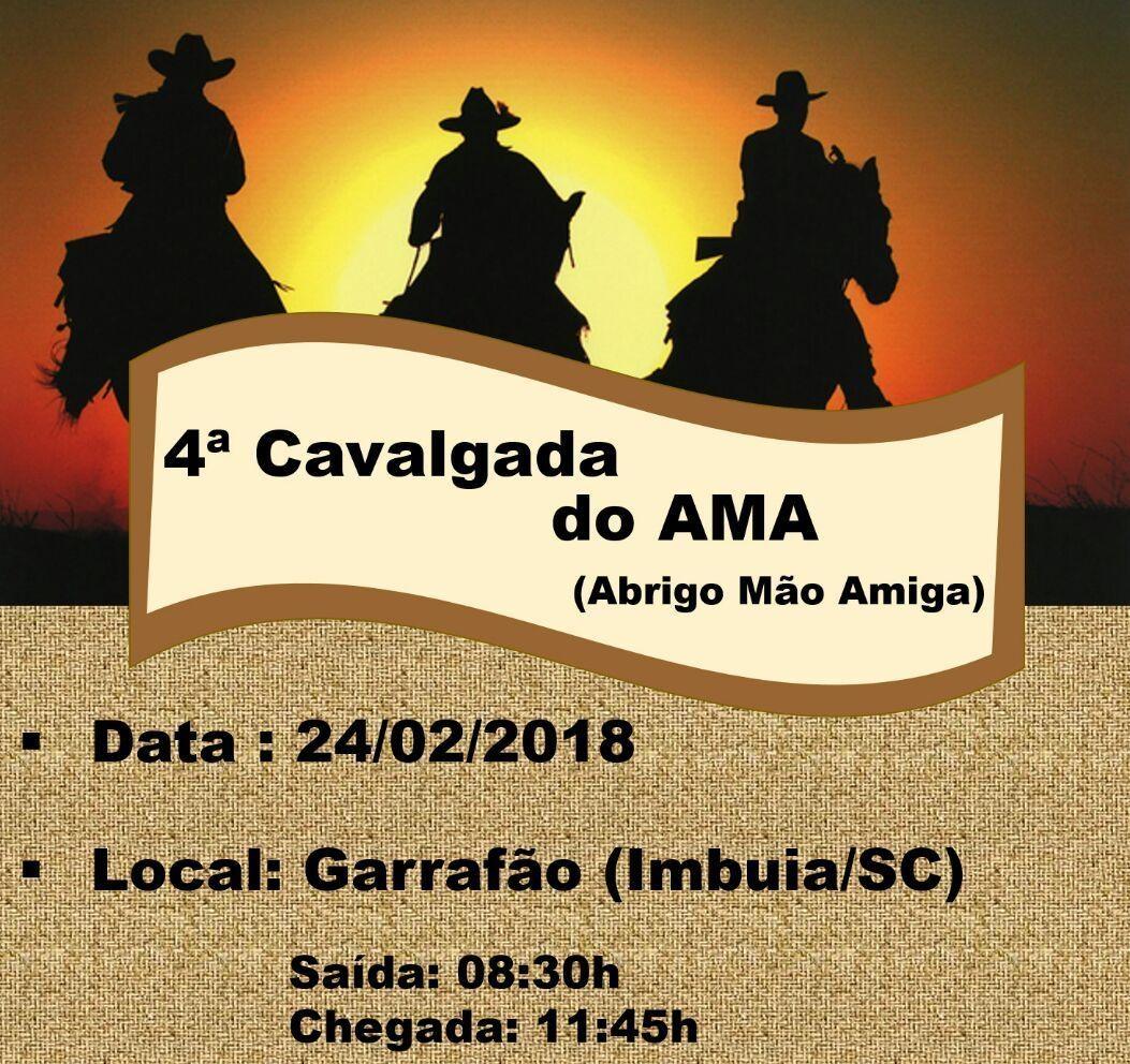 Cavalgada do Abrigo Mão Amiga deve reunir pelo menos 350 cavaleiros