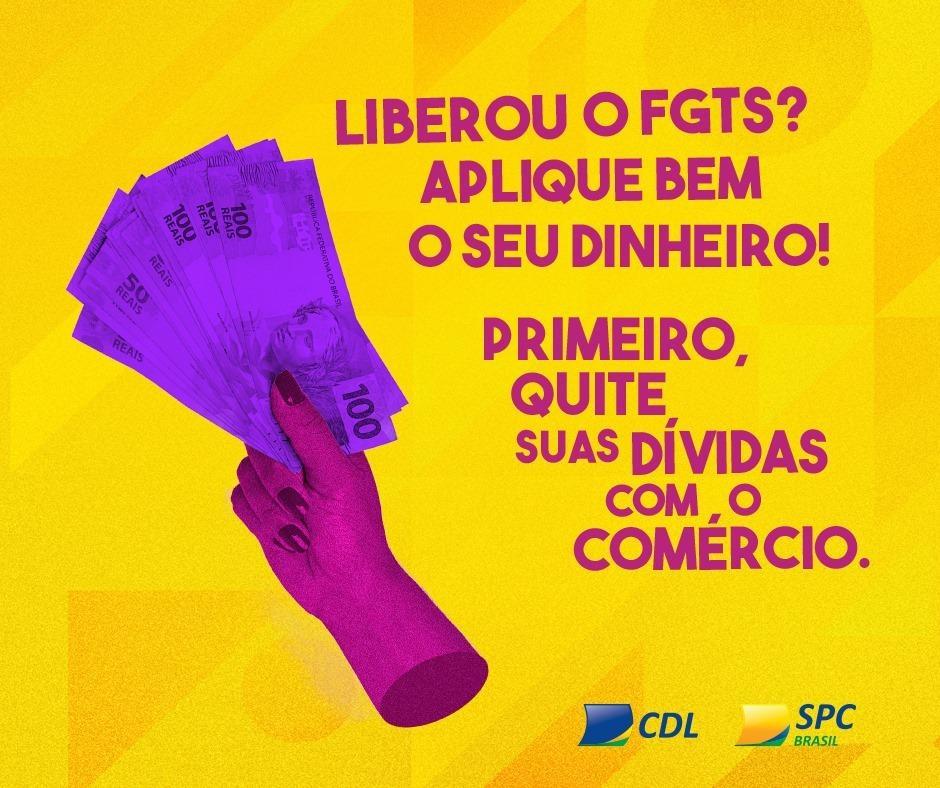 CDL de Ituporanga orienta clientes para utilizar FGTS para quitar dívidas no comercio local