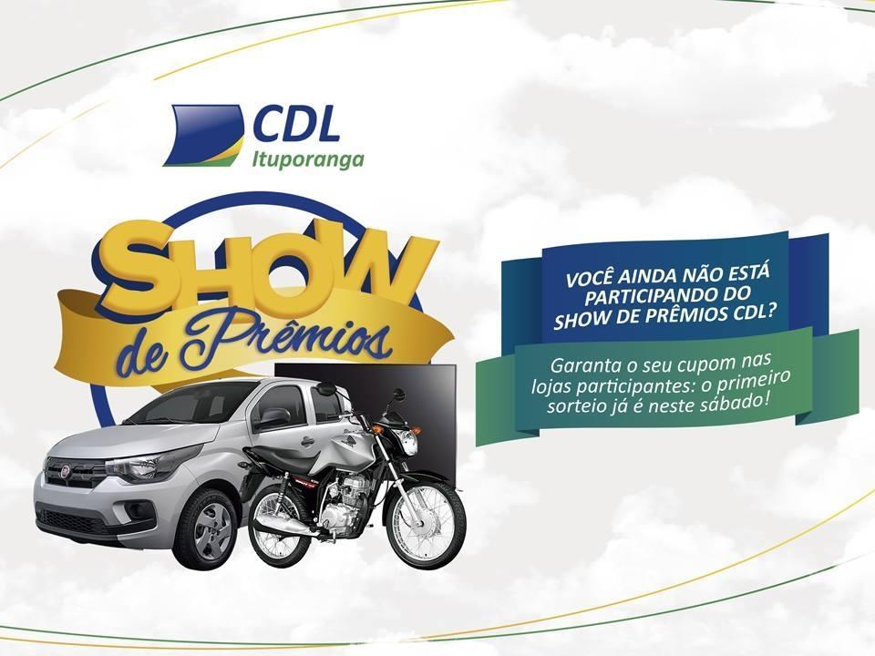 CDL de Ituporanga promove nova edição do Show de Prêmios