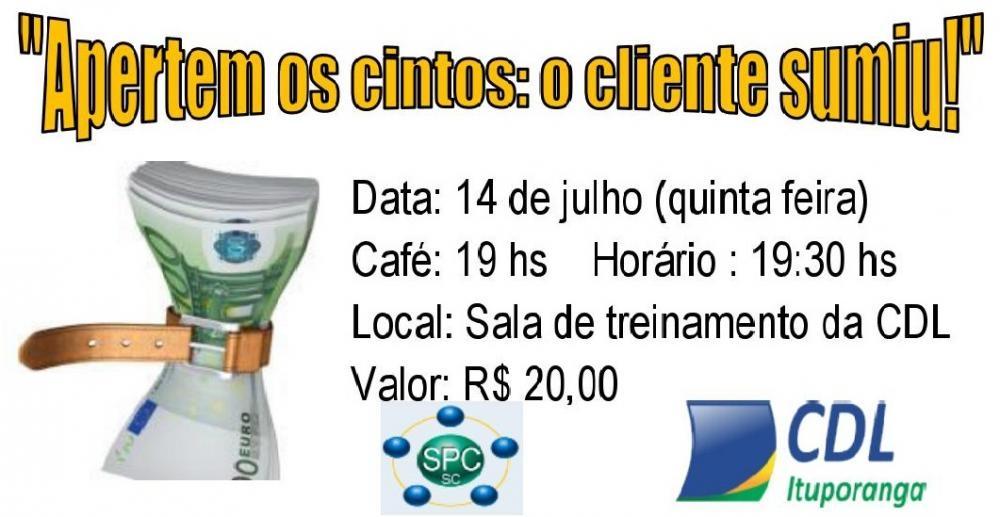 CDL de Ituporanga realizará Workshop nesta quinta-feira