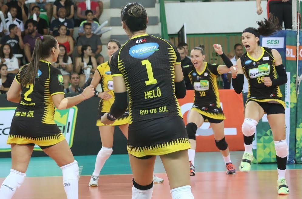 Com plantel completo, Rio do Sul/Equibrasil busca reabilitação na Superliga diante do Pinheiros