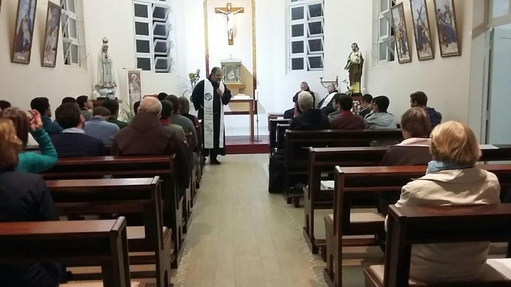 Confraternização entre frades e freiras marcou a passagem do Dia de Santa Clara em Ituporanga
