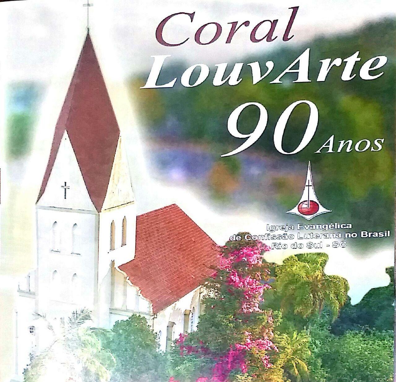 Coral LouvArte de Rio do Sul lança CD comemorativo aos 90 anos de história