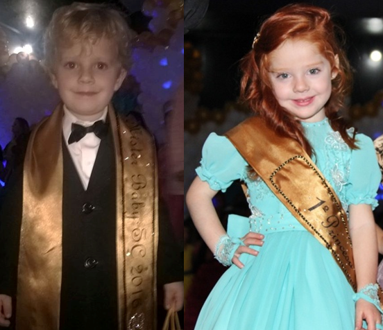 Crianças da Região da Cebola são destaque no concurso Miss e Mister Santa Catarina Infantil 