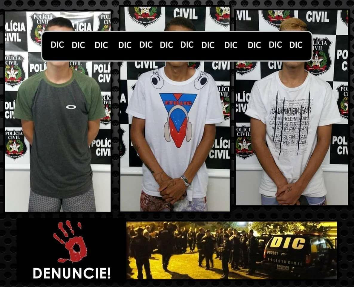 DIC de Rio do Sul apreende suspeitos de homicídio