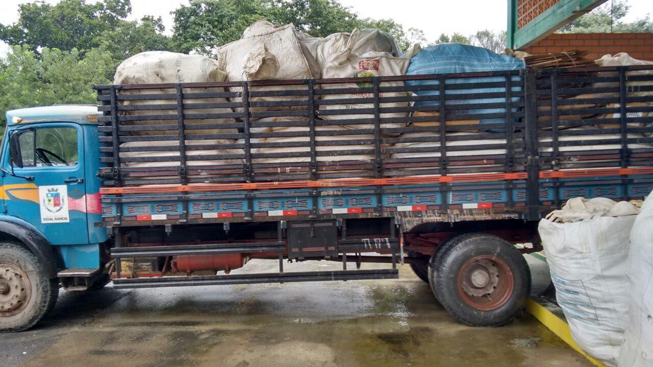 Embalagens de agrotóxicos são recolhidas em Vidal Ramos 