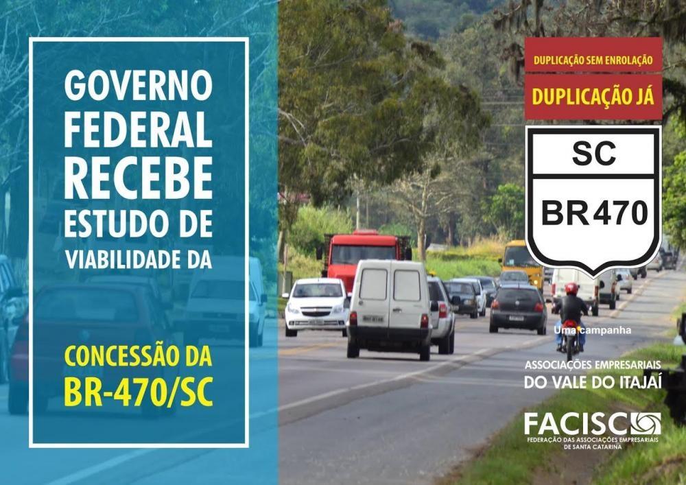 Empresa entrega estudo para concessão das BRs 282 e 470