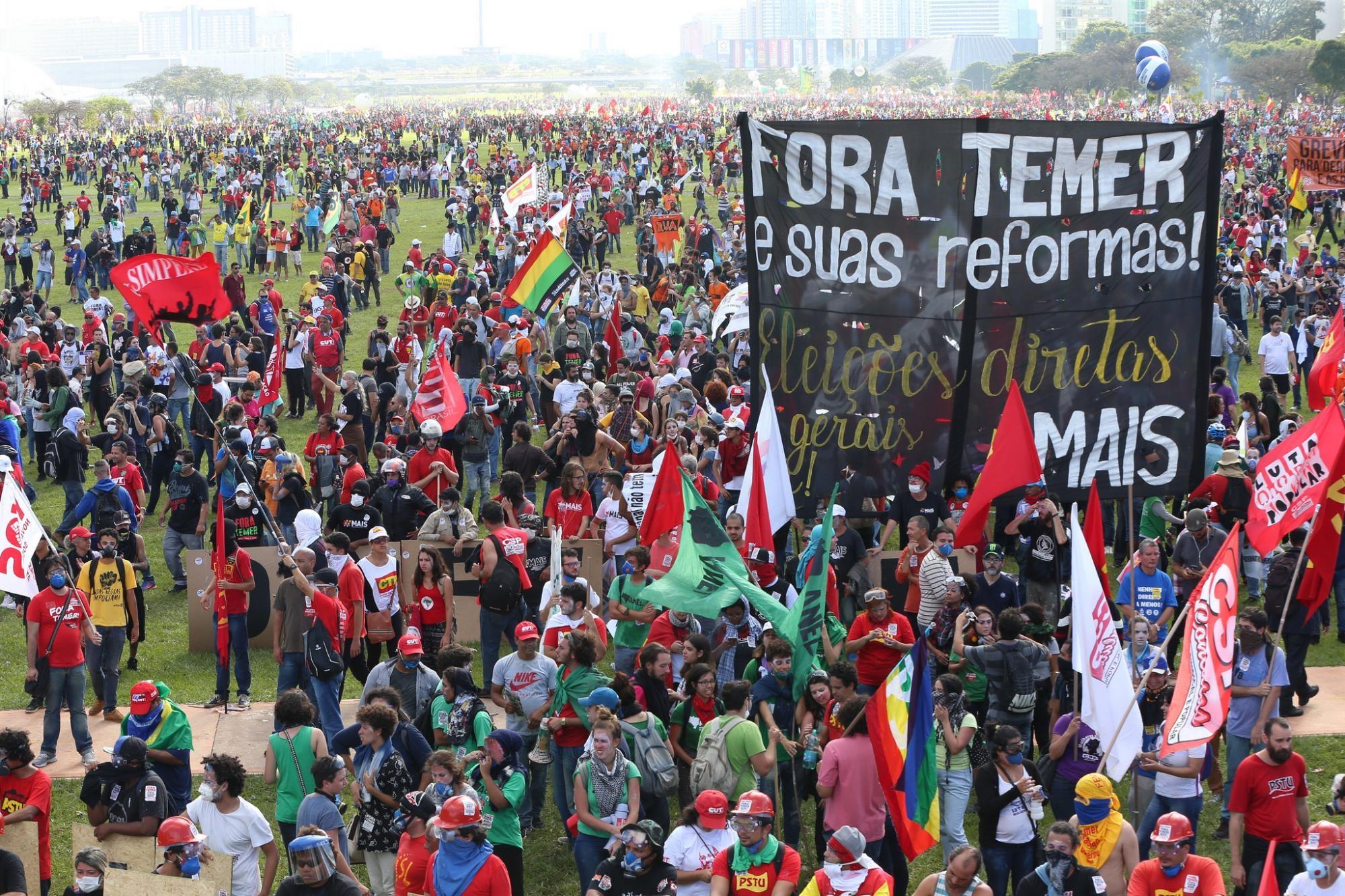 Entidades do Alto Vale organizam para protesto contra reformas propostas pelo governo Michel Temer