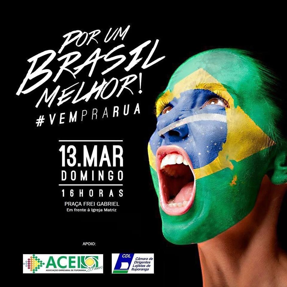 Entidades do Alto Vale se organizam e programam mobilização nas ruas para o próximo domingo (13) 