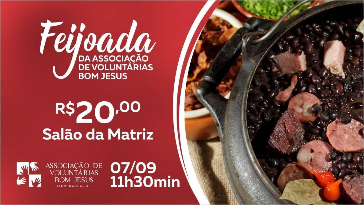 Feijoada Solidária em prol do Hospital Bom Jesus será realizada nesta quinta em Ituporanga