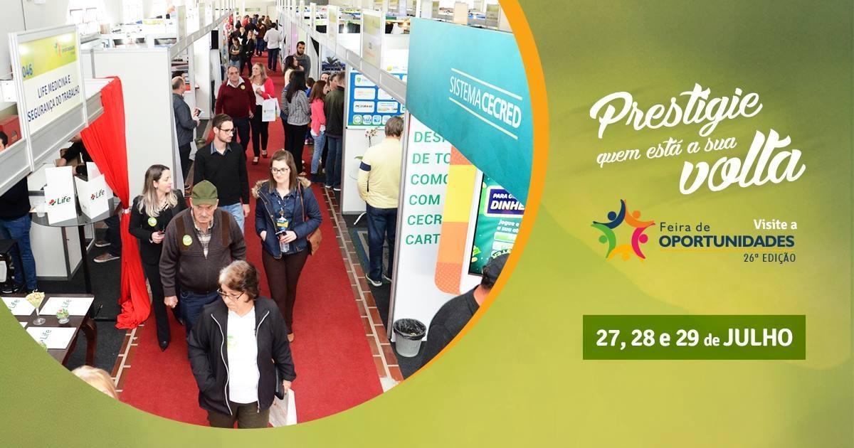 Feira de Oportunidades da Viacredi Alto Vale deve contar com mais de 160 expositores