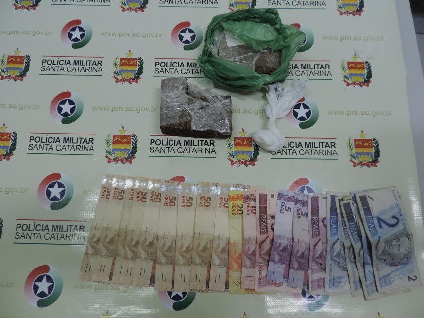 Homem é preso acusado de tráfico de drogas em Rio do Sul 