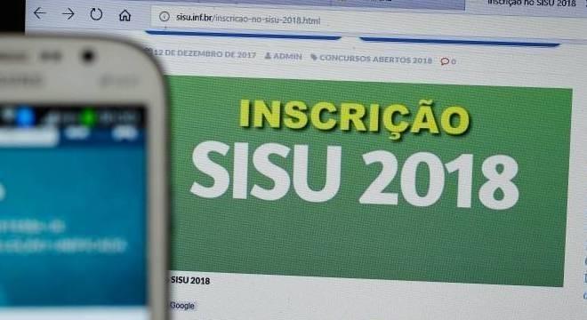 Inscrições para o Sisu terminam nesta sexta-feira; são 1,3 mil vagas para SC