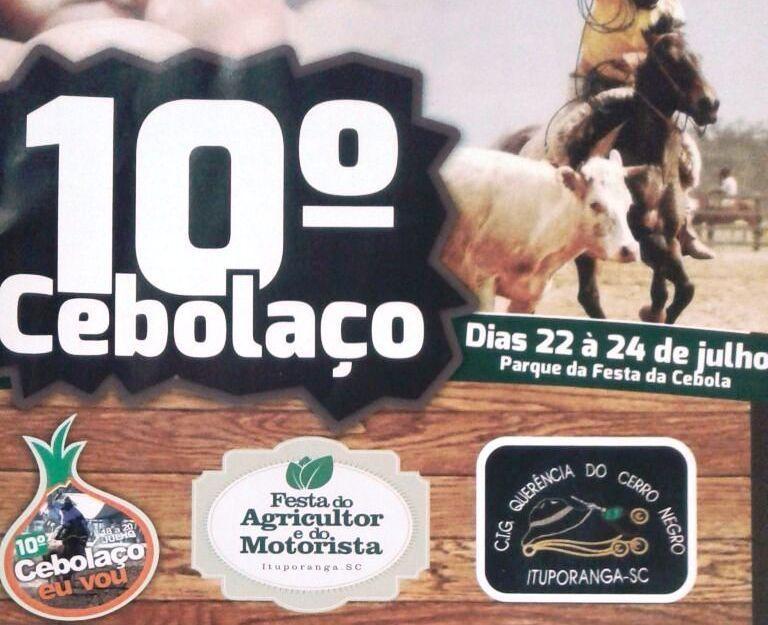 Ituporanga recebe tradicionalistas do Estado para o 10º Cebolaço 