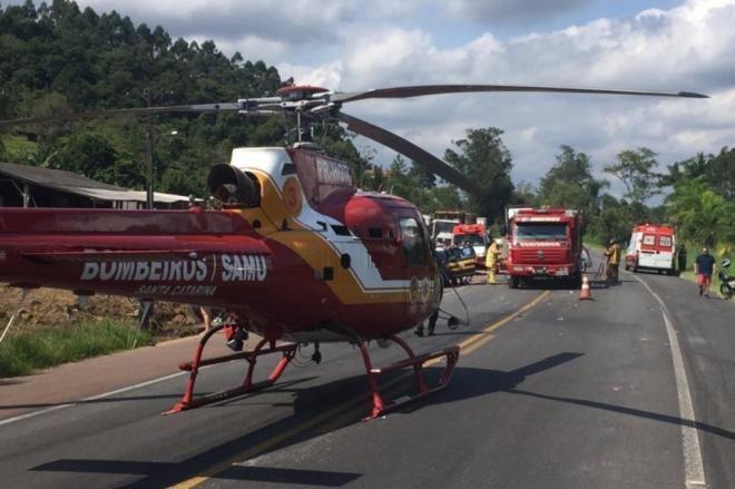 Ituporanguense morre em acidente na BR-470 em Rodeio
