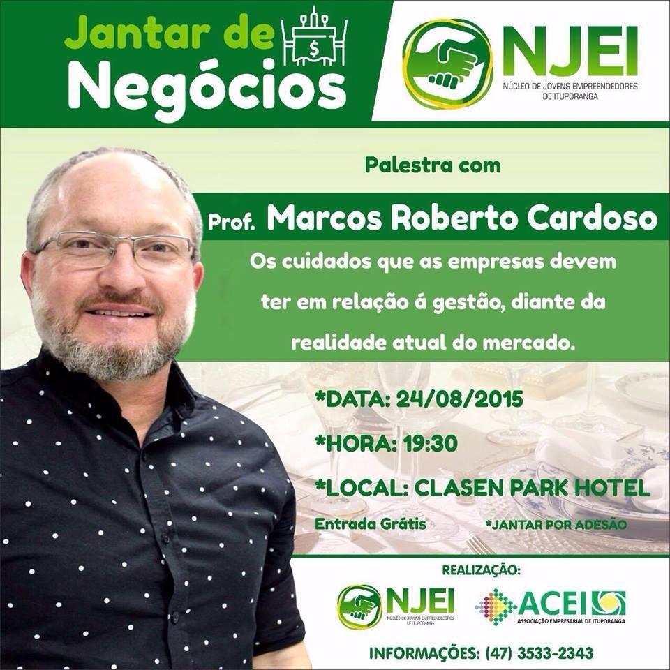Jantar de Negócios vai tratar gestão de empresas em momento de crise
