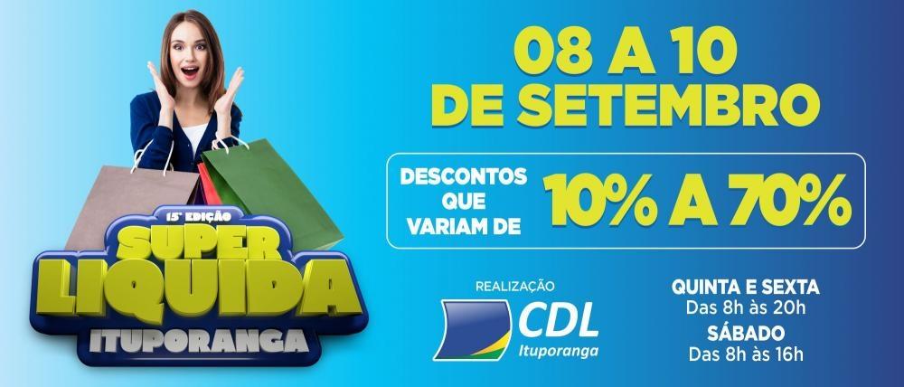 Liquida Ituporanga será realizado em Setembro