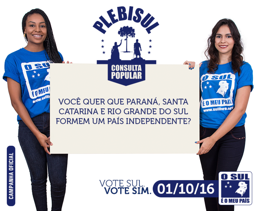 Movimento “O Sul é o Meu País” fará consulta na Região da Cebola através do PLEBISUL
