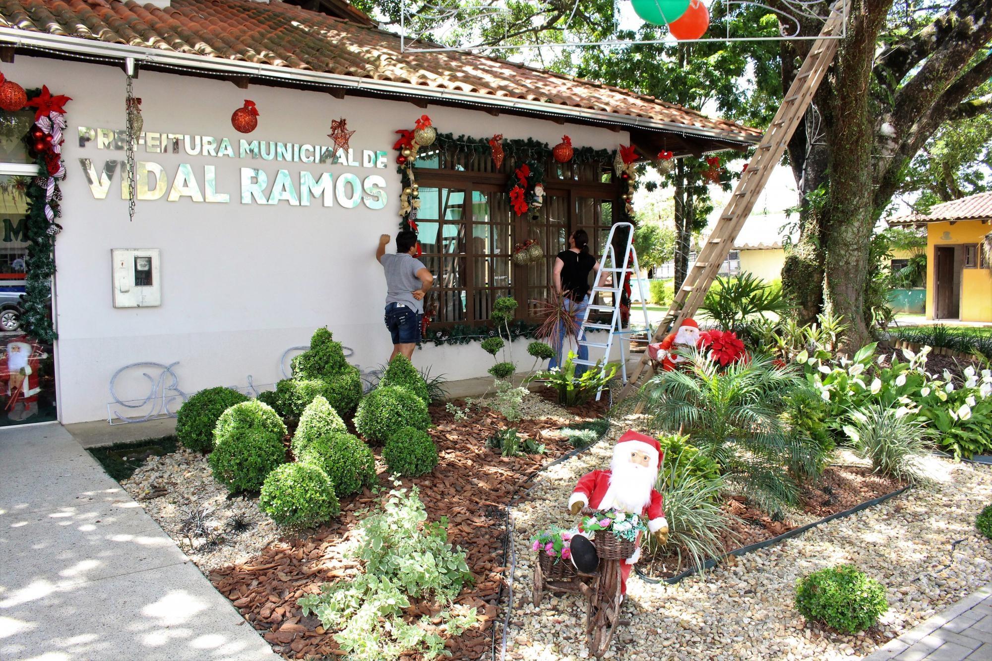 Papai Noel chega em Vidal Ramos neste sábado