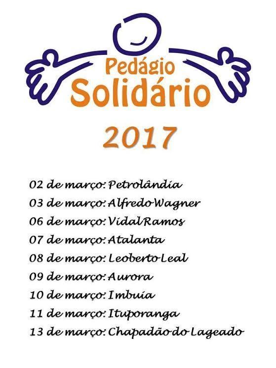 Pedágio Solidário em prol da UTI do Hospital Bom Jesus será realizado hoje em Ituporanga