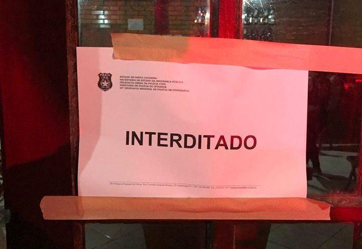 Polícia Civil realiza operação de fiscalização em estabelecimentos comerciais de Ituporanga