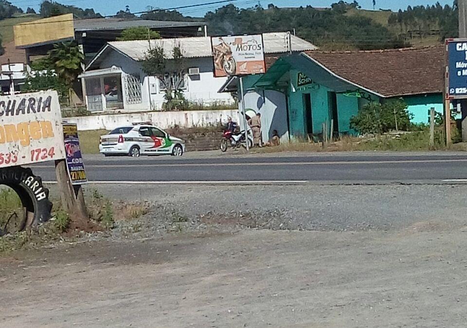 Polícia Militar recupera moto furtada em Ituporanga  