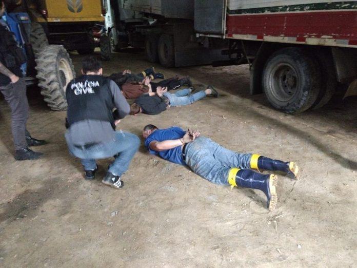 Quadrilha de roubo de cargas é presa no interior de Agrolândia pela DIC de Joinville 