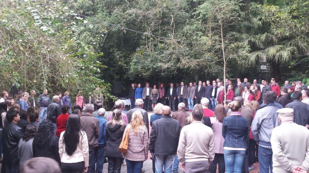Revitalização da Gruta Nossa Senhora de Lourdes é inaugurada em Ituporanga