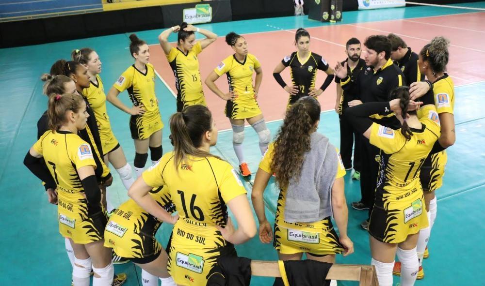 Rio do Sul enfrenta o Vôlei Nestlé nesta terça-feira em Osasco 