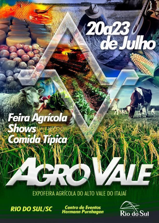 Rio do Sul lança festa regional agrícola, Agro Vale 