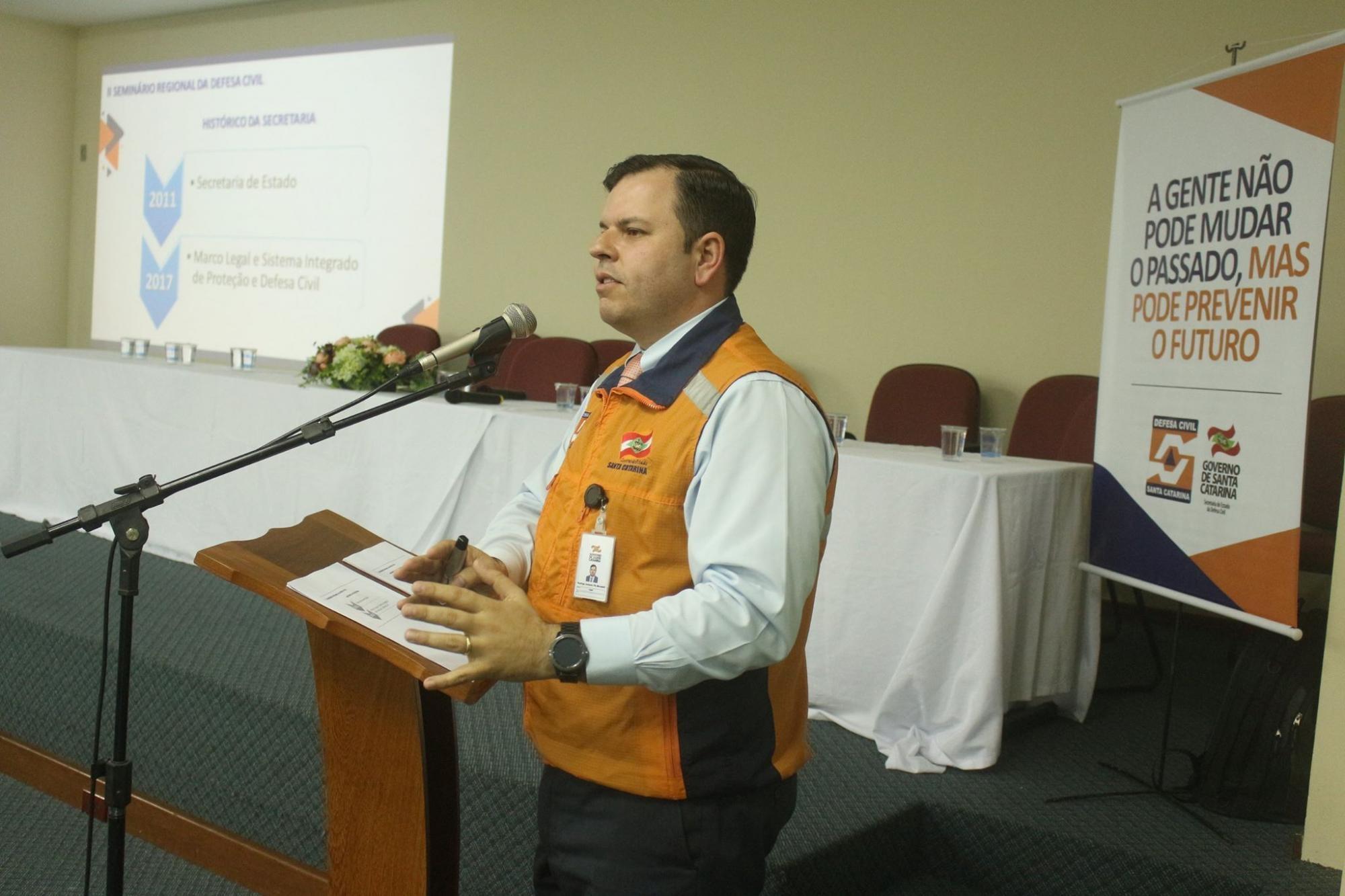 Saída de Rodrigo Moratelli da Defesa Civil de Santa Catarina não deve paralisar obras em andamento no Alto Vale