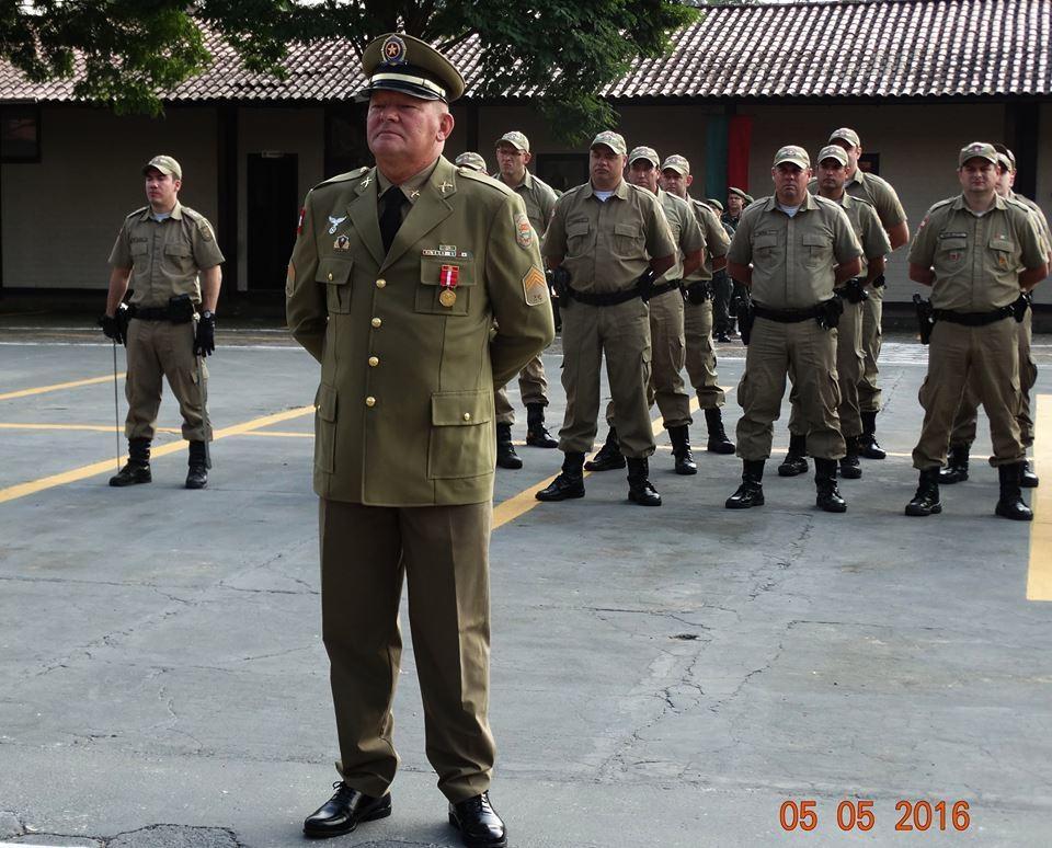 Sargento Wigand Staroscky da PM de Petrolândia recebe Medalha de Mérito 